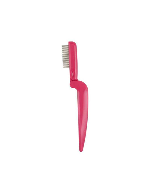 Lash comb with pink handle