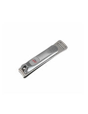 SS-106 Stainless steel fingernail clipper compact sharp ergonomic hand-sharpened with clean cut edges made in Seki Japan