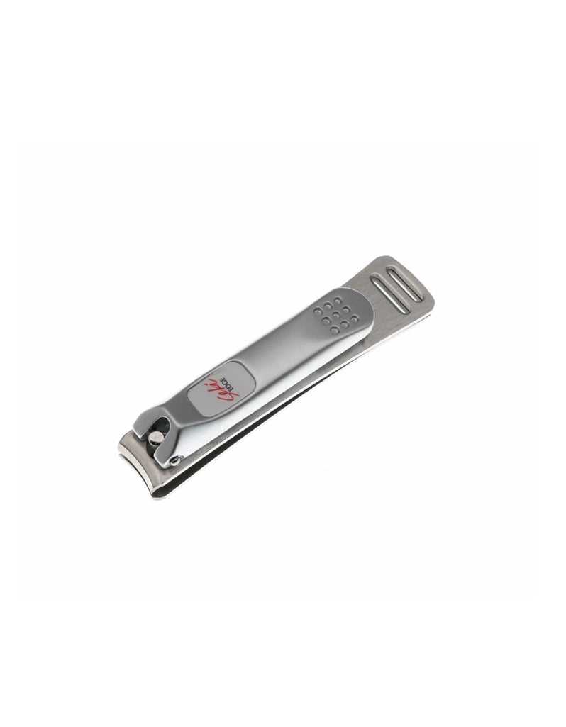 SS-106 Stainless steel fingernail clipper compact sharp ergonomic hand-sharpened with clean cut edges made in Seki Japan
