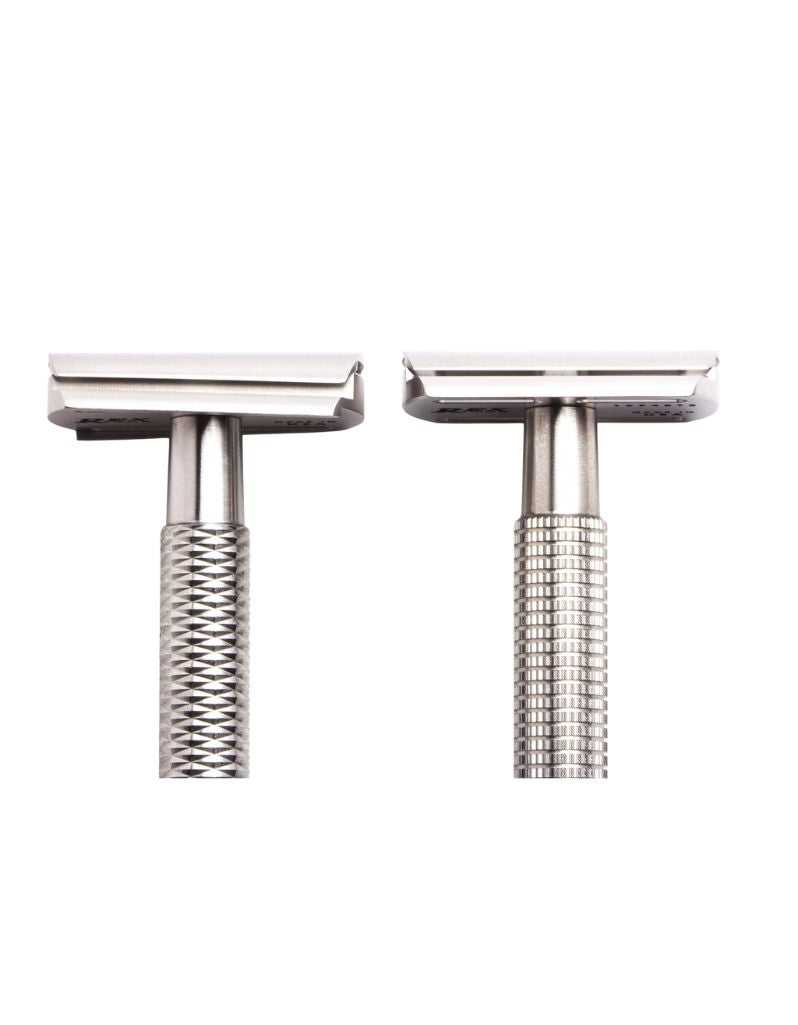 Rex Supply Co - Sentry Slant XL Three Piece Stainless Steel Safety Razor