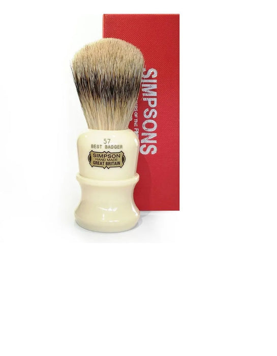 Simpson - 57 Shaving Brush, Best Badger