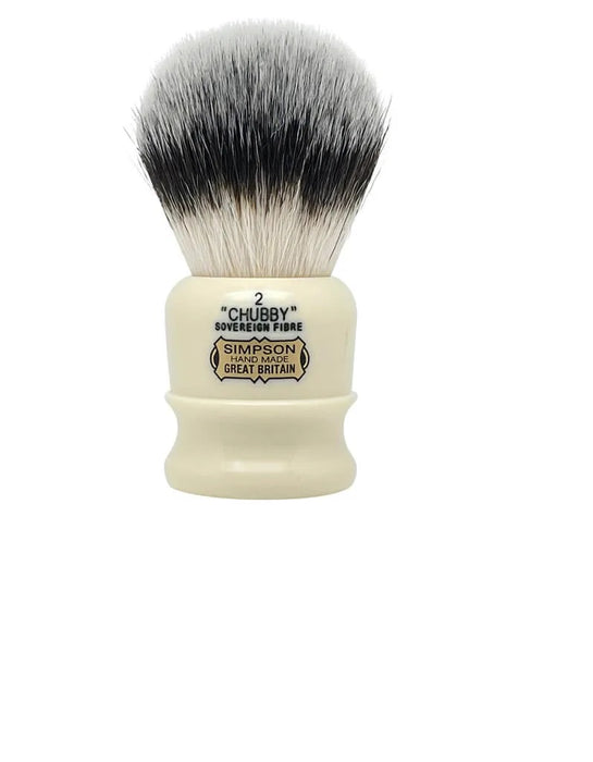 Simpson - Chubby 2 Shaving Brush, Synthetic Fibre