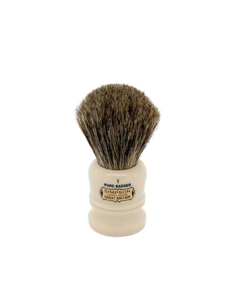 Simpson - Duke D1 Shaving Brush, Pure Badger
