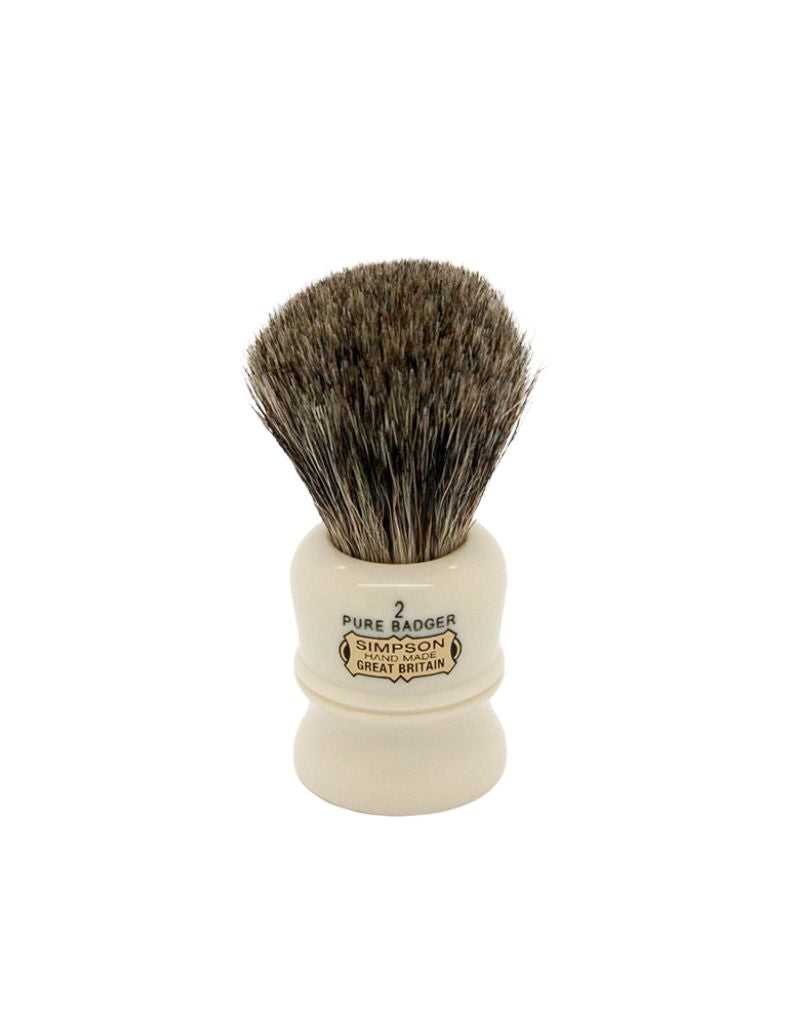 Simpson - Duke D2 Shaving Brush, Pure Badger