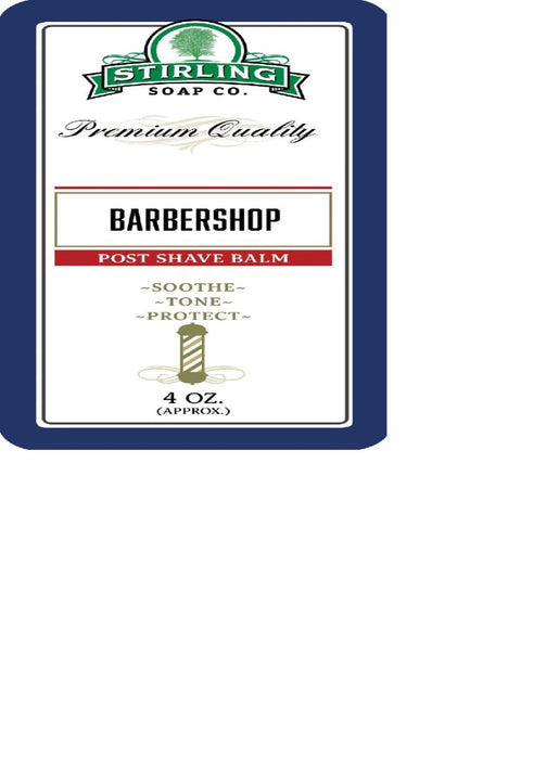 Stirling Soap Co. - Barbershop Post Shave Balm