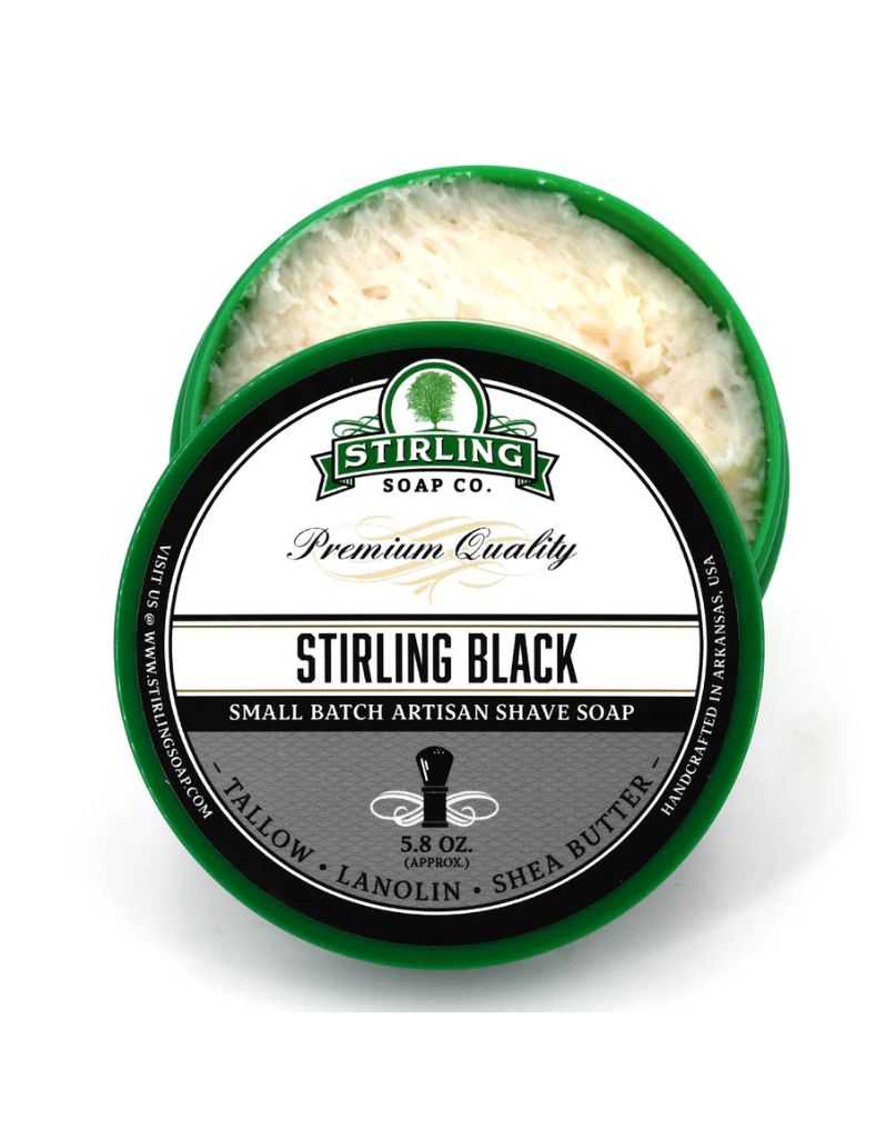 Stirling Soap Co. - Black Shaving Soap