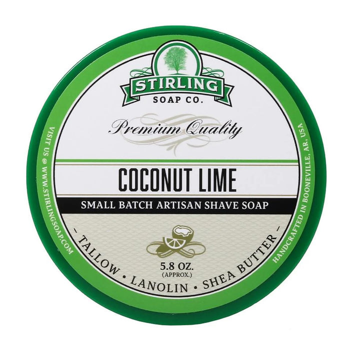 Stirling Soap Co. -Coconut Lime Shaving Soap