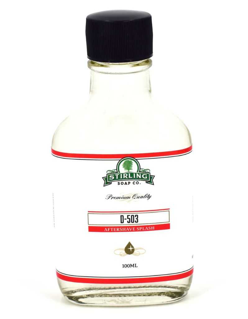 Stirling Soap Co. - D-503 Aftershave Splash