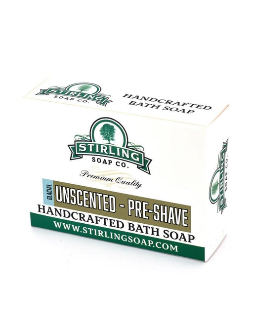 Stirling Soap Co. - Glacial Unscented Pre-Shave Soap