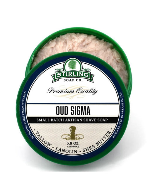 Stirling Soap Co. - Oud Sigma Shaving Soap