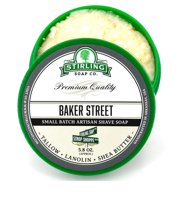 Stirling Soap Co. - Baker Street Shaving Soap