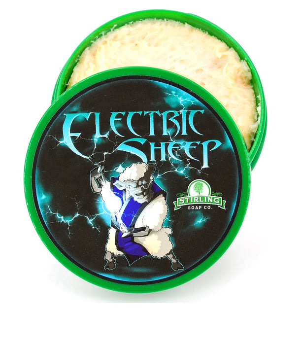 Stirling Soap Co. - Electric Sheep Shaving Soap