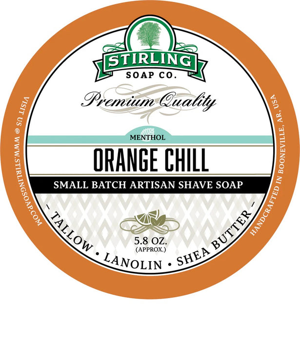 Stirling Soap Co. - Orange Chill Shaving Soap