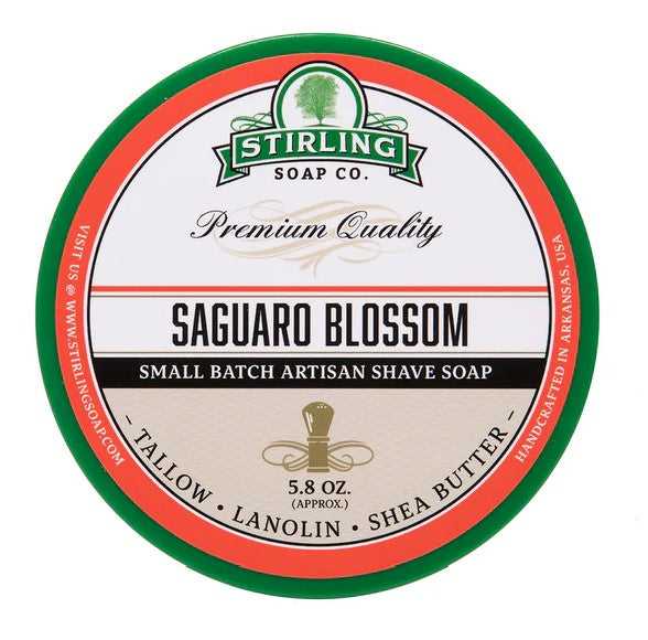Stirling Soap Co. - Saguaro Blossom Shaving Soap