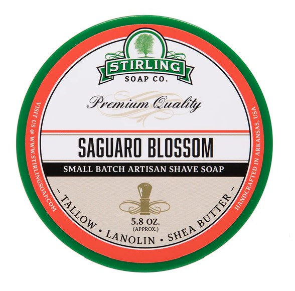 Stirling Soap Co. - Saguaro Blossom Shaving Soap