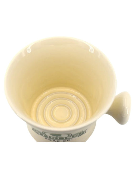 Stirling Soap Company ceramic mug close look inside