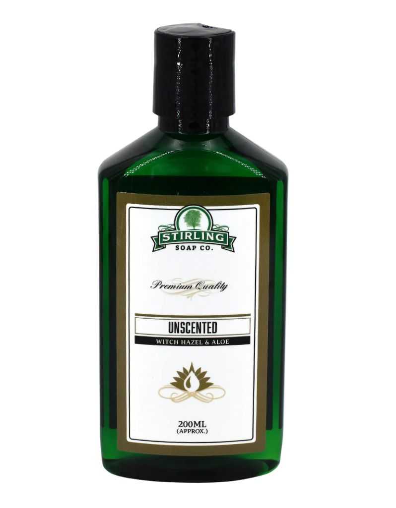 Stirling Soap Co. - Unscented Witch Hazel & Aloe After Shave Toner