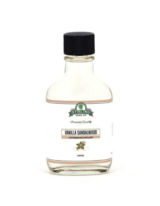Stirling Vanilla Sandalwood Aftershave Splash bottle