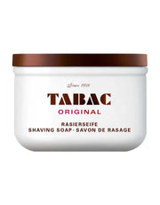 Tabac Original shaving soap in a white bowl