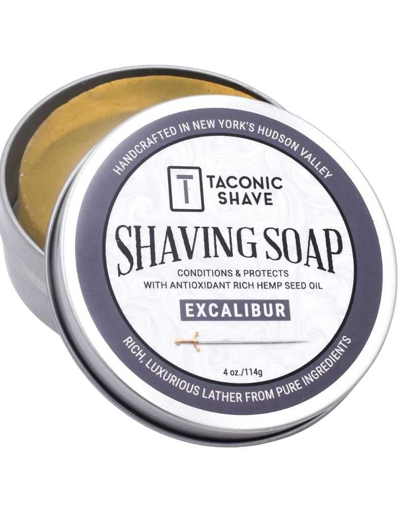 Taconic Shave - Excalibur Shaving Soap with Hemp Seed Oil