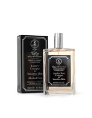 Perfume bottle and packaging with 'Taylor of Old Bond Street' branding on a white background