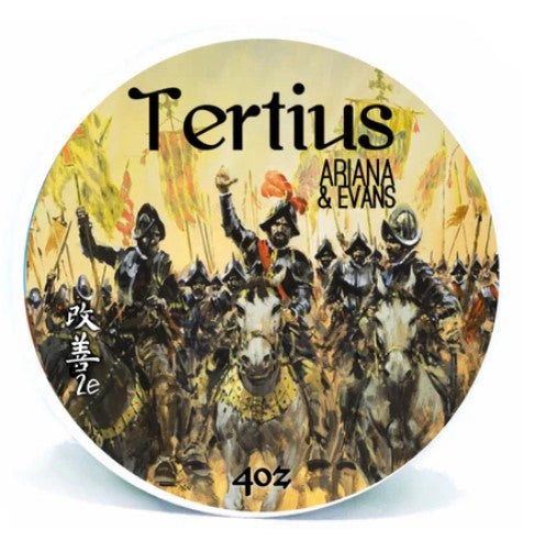 Ariana and Evans Tertius Shaving Soap