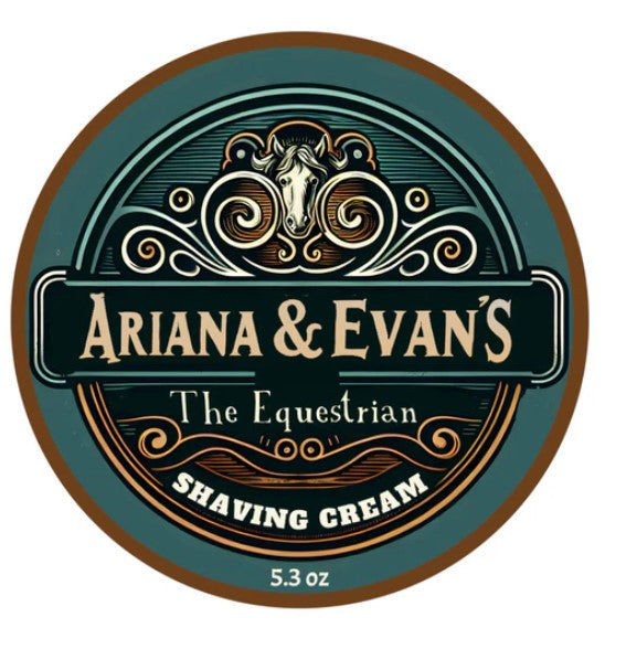 Ariana and Evans The Equestrian Shaving Cream