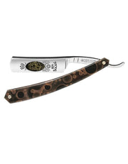 Thiers-Issard Serial 188 6/8 round nose straight razor with moon composite handle
