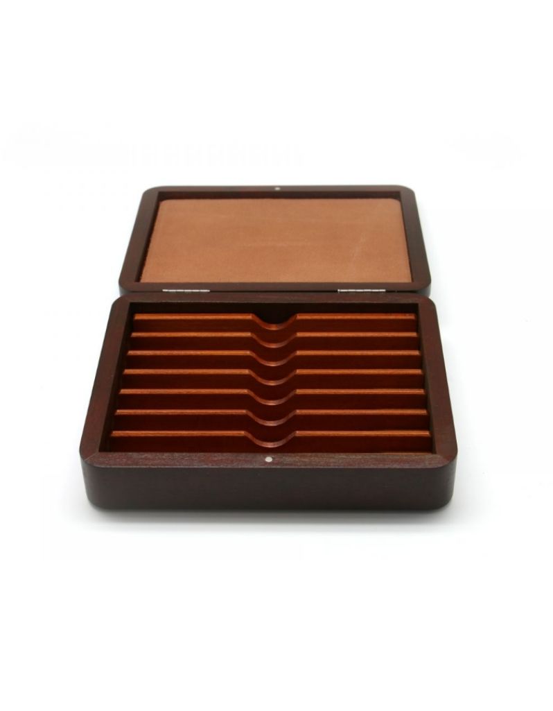 Thiers Issard -  Luxury Empty Solid Beechwood Box for Seven Straight Razors