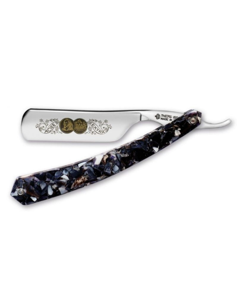 Thiers Issard - Gold Medaille Pascal Straight Razor, Round Point, 6/8"