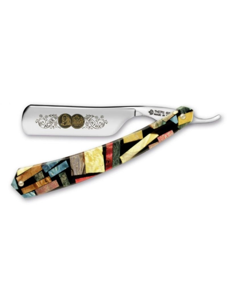 Thiers Issard - Gold Medaille Pascal Straight Razor, Round Point, 6/8"