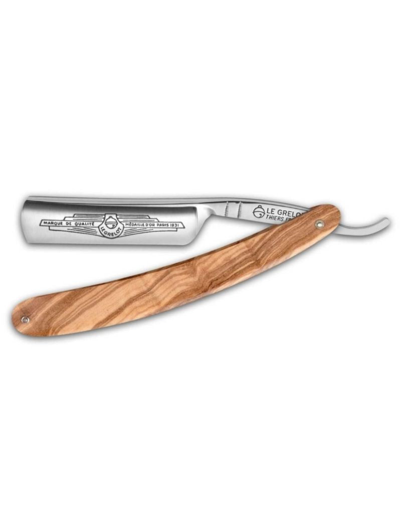 Thiers Issard - Le Grelot Straight Razor, Round Point, 6/8"