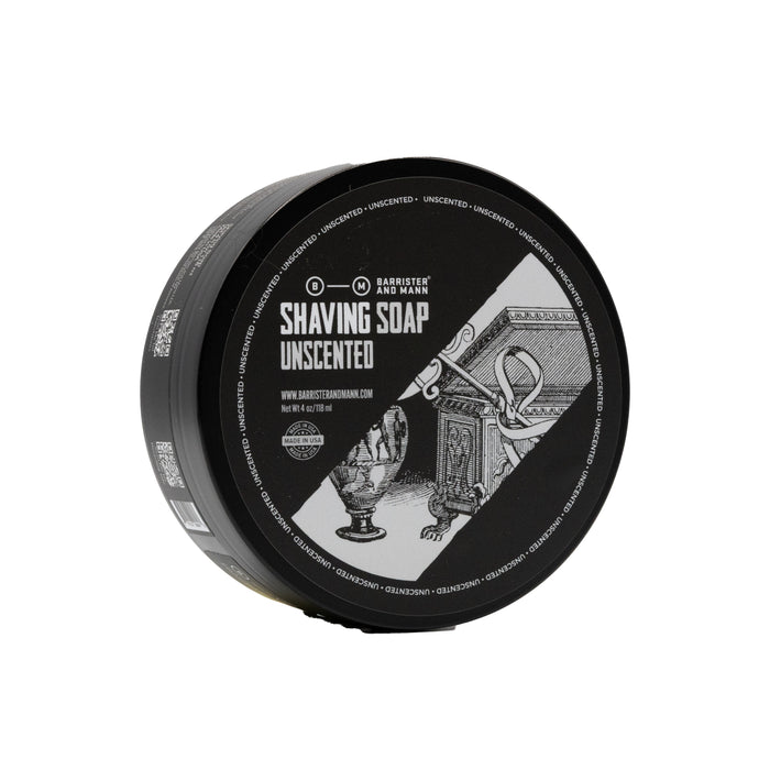 Barrister and Mann - Unscented Shaving Soap, Vegan Omnibus Base