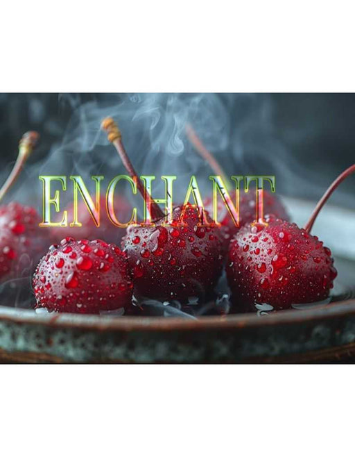 Enchant After Shave Splash with cherry, saffron, smoky woods, menthol, and Dragon’s Blood extract in a 4 oz glass bottle