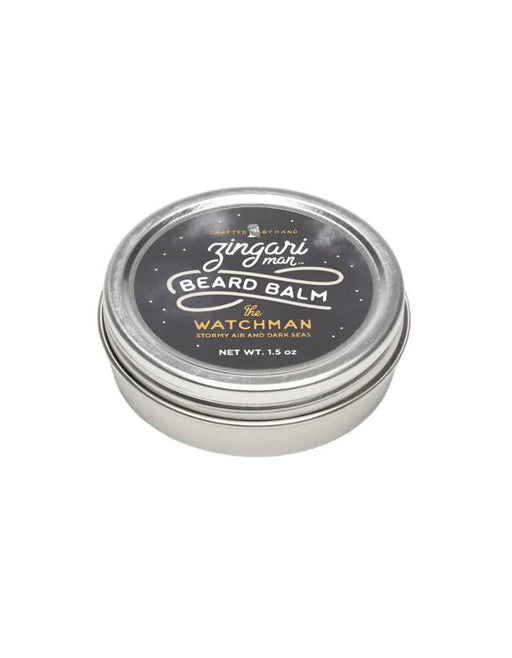 Zingari Man Watchman Beard Balm container on a white background