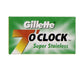Gillette - 7 O'Clock Super Stainless Double Edge Razor Blades - New England Shaving Company