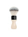 Vielong American Barber Fibersoft Synthetic Hair Shaving Brush with Ivory Black Handle - New England Shaving Company