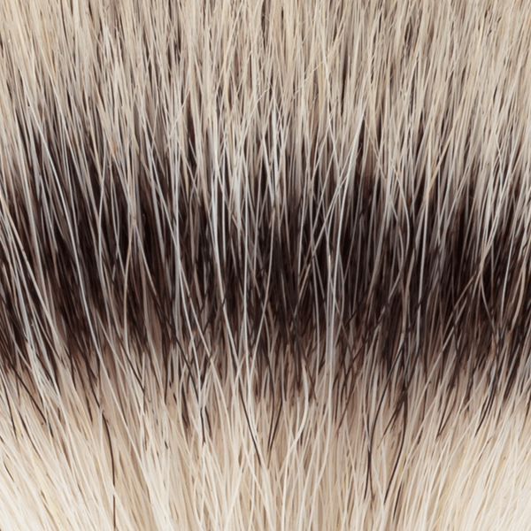 Dovo - SIlvertip Synthetic Fiber Shaving Brush, Ebony