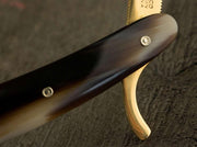 Boker - Horn, Straight Razor 7/8" - New England Shaving Company