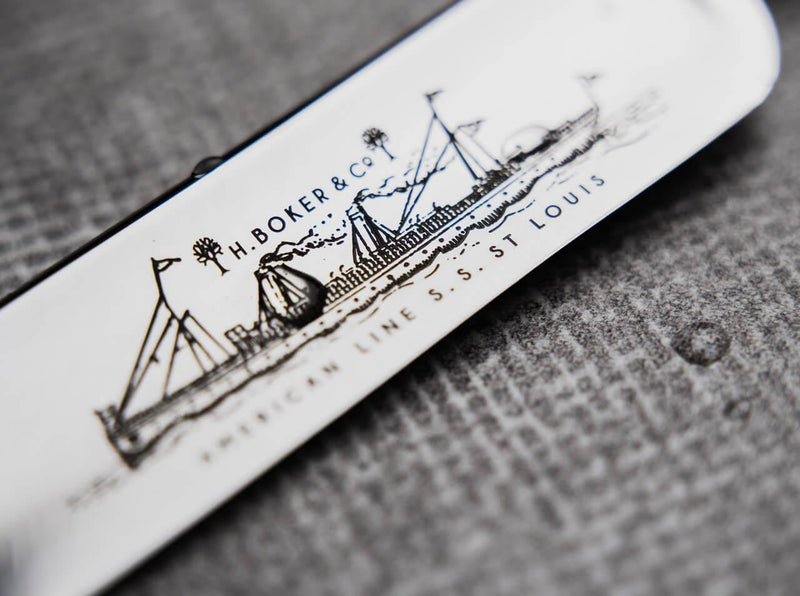 Boker - S. S. Saint Louis, Straight Razor 6/8" - New England Shaving Company