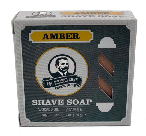 Colonel Conk - Amber Shave Soap - New England Shaving Company