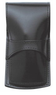 Erbe Solingen 4-Piece Manicure Set, Smooth Leather, Black Tuck-in Flap Case - New England Shaving Company