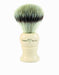 Edwin Jagger - 3EJ287SYNST English Shaving Brush, Imitation Ivory with Synthetic Silver Tip Fiber, Large - New England Shaving Company