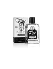 Fine Aftershave 100ml with spicy pineapple and smoky oakmoss scent, refreshing menthol splash, and elegant glass bottle
