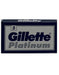 Gillette - Platinum Double Edge Razor Blades - New England Shaving Company