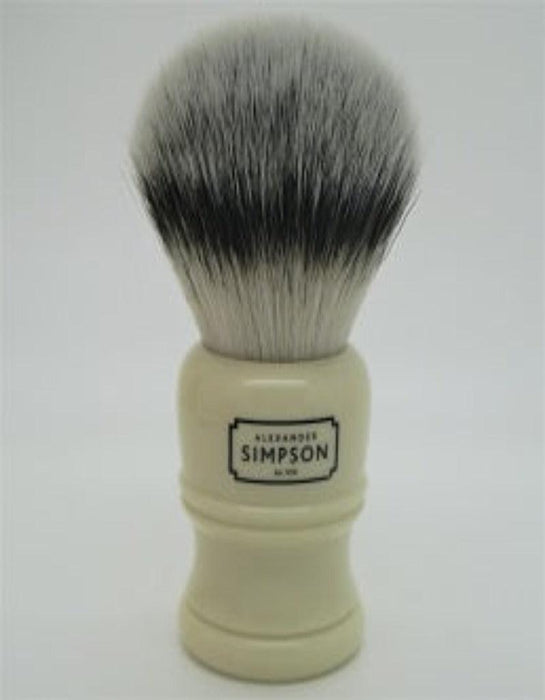 Simpson - Sovereign Trafalgar T2 Shaving Brush, Synthetic Fiber - New England Shaving Company