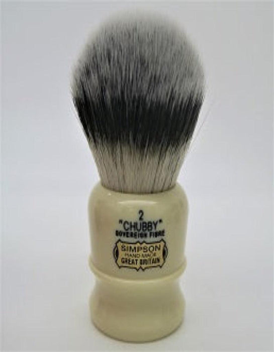 Simpson - Chubby 2 Shaving Brush, Synthetic Badger - New England Shaving Company
