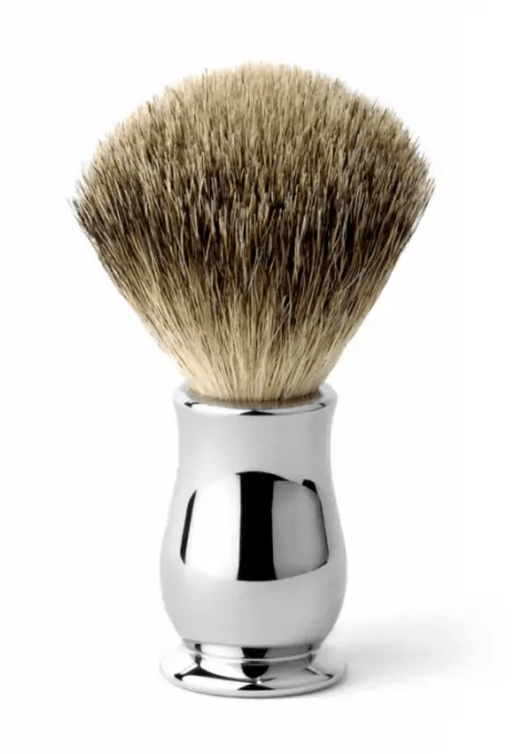 Edwin Jagger - CSBBB Chatsworth Chrome Best Badger Shaving Brush, Medium - New England Shaving Company