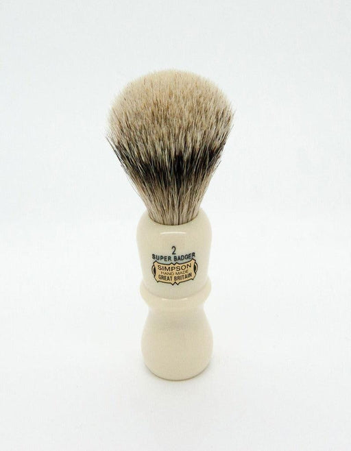 Simpson - Emperor 2 Shaving Brush, Super Badger - New England Shaving Company