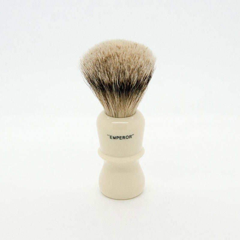 Simpson - Emperor 3 Shaving Brush, Super Badger - New England Shaving Company